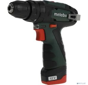 Metabo PowerMaxx SB Ударная дрель-шуруповерт [600385500] { 10.8 В,  2 Ач,  БЗП, 34 Нм,  1.12 кг }