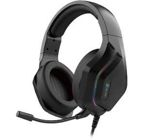 Наушники с микрофоном Оклик HS-L600G черный 2.2м мониторные USB оголовье  (1939588)