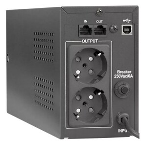 ИБП Exegate Power  Smart ULB-800 LCD <800VA,  Black,  2 евророзетки,  USB>