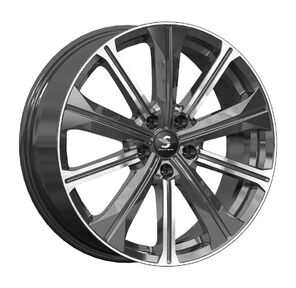 Легковой диск СКАД 7, 0 / 19 5*108 Diamond gloss graphite