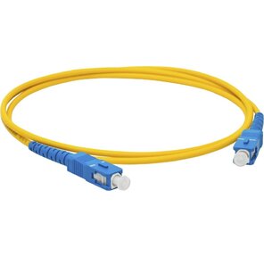 Патч-корд оптический LANMASTER,  LSZH,  симплексный,  SC / UPC-SC / UPC,  SM OS2,  2.0 м