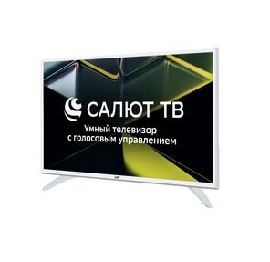 Телевизор LCD 32" LEFF 32H691T WHITE SALUT SMART