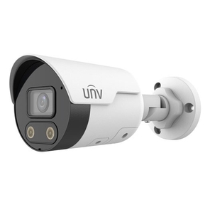 Uniview Видеокамера IP цилиндрическая,  1 / 2.7" 4 Мп КМОП @ 30 к / с,  ИК-подсветка и тревожная подсветка видимого спектра до 30м.,  LightHunter 0.003 Лк @F1.6,  объектив 4.0 мм,  WDR,  2D / 3D DNR,  Ultra 265,  H