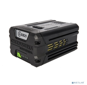 Аккумулятор GreenWorks G82B2,  82V,  2, 5 А.ч  (2914907) - это литий ионная  (Li-ion) батарея,  силой тока 2, 5 ампер / час и выполненная по самым передовым технологиям.     Применяется в линейке всех устройств Greenworks 82V Commercial.     Аккумулятор состоит из ячеек производства японской компании LG. Ячейки этого производителя обладают самыми высокими показателями по емкости и выдаваемому напряжению,  и относятся к классу A++.   Батарея снабжена специальной платой управления,  благодаря которой ячейки 
