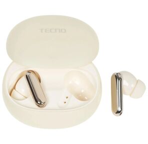 Наушники Tecno True 1 Air TU01 кремовый беспроводные bluetooth TU01 AIR CREAMY WHITE