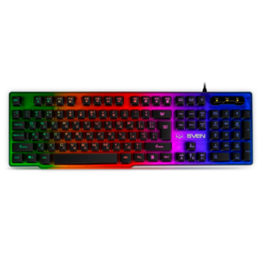 SVEN Игровая клавиатура KB-G8500  (104 кл,  12 Fn  функций,  прозрач. корп., подсв,  мет. основание )