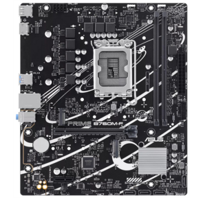 Материнская плата Asus PRIME B760M-F Soc-1700 Intel B760 2xDDR5 mATX AC`97 8ch (7.1) GbLAN RAID+HDMI