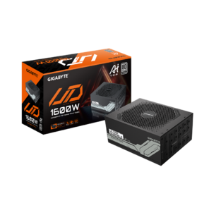 Блок питания ПК Gigabyte UD1600PM PG5 AI TOP 1600W,  80Plus,  Platinum,  Полностью модульный,  PCIe Gen 5.0,  ATX 3.1 compatible