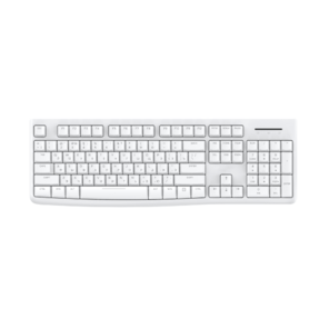 Клавиатура проводная Dareu LK185 White  (белый),  мембранная,  104 клавиши,  EN / RU,  1, 8м,  размер 440x147x22мм