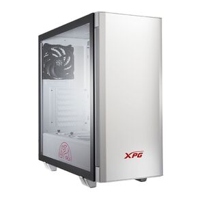 Корпус XPG INVADER WHITE [INVADER-WHCWW]  (Midi-Tower,  белый,  TG,  120mm fan*2)