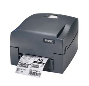 Godex G530UES,  термо / термотрансферный принтер,  300 dpi,  4 ips,   (дюймовая втулка риббона),  USB+RS232+Ethernet.