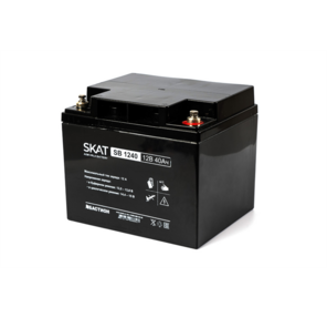  (2538) Бастион SKAT SB 1240 АКБ СК 12В / 40 Ач / F1 / Срок службы — 6 лет