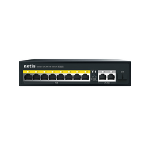 Коммутатор 10PORT 10 / 100M 8POE+2XGE+SFP P110GH NETIS