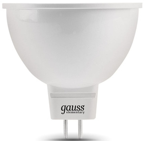 GAUSS 13529 Светодиодная лампа LED Elementary MR16 GU5.3 9W 660lm 4100K 1 / 10 / 100 0