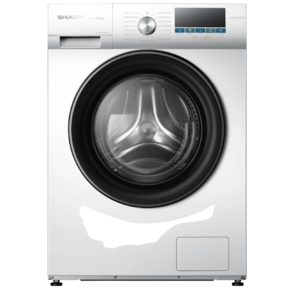 Стиральная машина Sharp /  Стиральная машина, 595х845х505 мм.,  фронтальная загрузка,  cтирка до 7 кг,  электронное управление, отжим при 1200 об / мин, защита от протечек,  инверторный двигатель, пр-во Китай