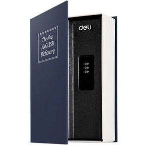 Сейф-книга Deli ET647 240x155x55мм механический