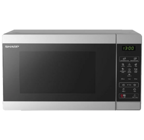 Sharp R2800RSL 20л,  800Вт,  гриль,  эмаль,  серебристый,  440x258x324мм