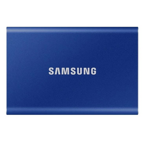 Твердотельный диск SSD Samsung T7 External 1Tb  (1024GB) BLUE USB 3.2  (MU-PC1T0H / WW) 1year