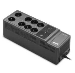 APC Back-UPS ES 650VA / 400W,  230V,  AVR,  8 Rus outlets  (2 Surge & 6 batt.),  USB,  USB charge (type A),  Data / DSL protection,  2 year warranty