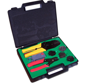 Набор инструментов для работы с коаксиальным кабелем