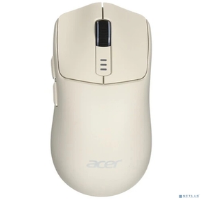 Мышь Acer OMR312 бежевый оптическая 3200dpi беспров. BT / Radio USB 5but  (ZL.MCECC.037)