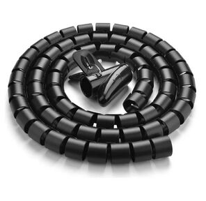 Трубка защитная для проводов UGREEN LP121  (30819) Protection Tube. Диаметр: 25 мм. Длина:3 м. Цвет: черный