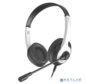 A4Tech Fstyler FH100U белый / черный 2м накладные USB  (FH100U  (PANDA))