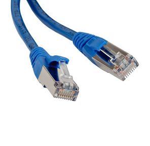 Hyperline PC-LPM-STP-RJ45-RJ45-C5e-1.5M-LSZH-BL Патч-корд F / UTP,  экранированный,  Cat.5е,  LSZH,  1.5 м,  синий
