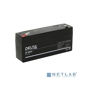 Аккумуляторная батарея Delta DT6033  (6V3.3Ah) для  слаботочных  систем