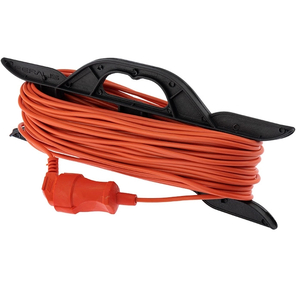 Удлинитель-шнур на рамке PROconnect ПВС 2х0.75,  30 м,  б / з,  6 А,  1300 Вт,  IP20,  оранжевый  (Сделано в России)