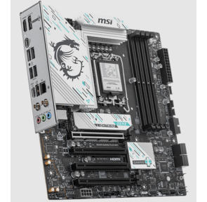 Материнская плата MSI B860M GAMING PLUS WIFI Soc-1851 Intel B860 4xDDR5 mATX AC`97 8ch (7.1) 5Gigabit RAID+HDMI+DP