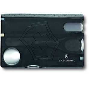 Швейцарская карточка Victorinox SwissCard Nailcare,  черная