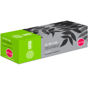 Cactus CS-TK1130 Тонер Картридж черный для Kyocera FS-1030 / 1130  (3000стр.)