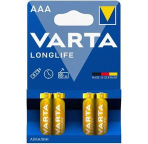 Батарейка VARTA Long Life AAA блистер 4