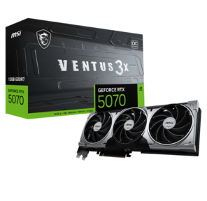 Видеокарта /  GeForce RTX 5070 12G VENTUS 3X OC