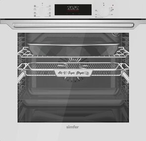 Духовой шкаф Электрический Simfer B6EC68025 белый