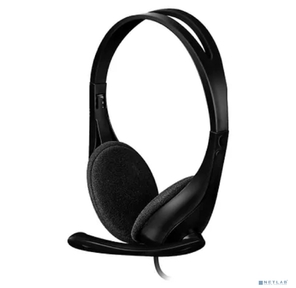 Наушники с микрофоном A4Tech HU-9 черный 1.8м накладные USB оголовье  (HU-9  (BLACK))