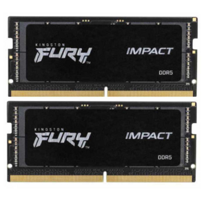 Память оперативная /  Kingston 64GB 4800MT / s DDR5 CL38 SODIMM  (Kit of 2) FURY Impact PnP