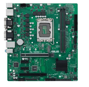 ASUS PRO H610M-C-CSM,  LGA1700,  B610,  2xDDR5,  D-sub+DP+DVI+HDMI,  SATA 6.0,  M.2,  USB 3.2*2,  USB 2.0*2,   COM,  mATX