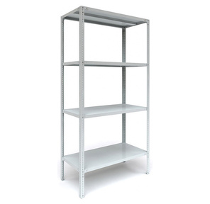 Стеллаж MS 185 / 100х40 / 4  (Размеры внешние  (ВхШхГ) 1850х1000х400 мм,  4 полки,  с единой стойкой) [S24199154402]