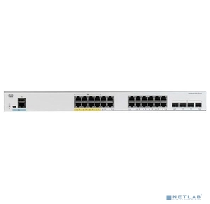 Catalyst 1000 24port GE,  Full POE,  4x1G SFP