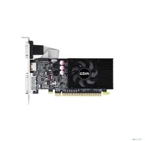 Видеокарта CBR GT610 2G,  64BIT,  DDR3,  700Mhz,  29W  (DVI / HDMI / CRT)[VGA-STX610-2G-RTL]