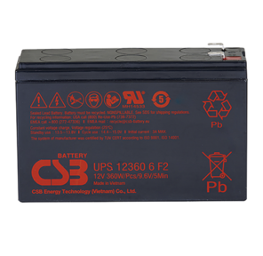 CSB Аккумуляторная батарея для ИБП 12360 6  (12V / 7.5Ah)