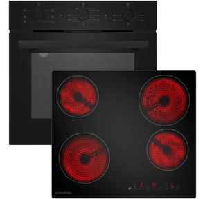 Встраиваемый комплект Maunfeld Basel черный / черный