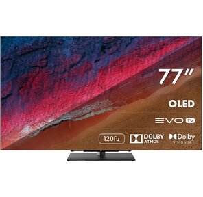 Телевизор OLED Haier 77" S9 Pro Frameless черный 4K Ultra HD 120Hz DVB-T DVB-T2 DVB-C DVB-S2 USB WiFi Smart TV