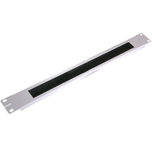 Кабельный органайзер Горизонтальный NTSS NTSS-BO-1U односторонний щетки 1U шир.:19"