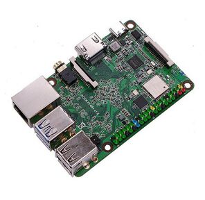 Одноплатный компьютер RockPi ROCK PI 4B Plus  (4GB  /  32GB eMMC)