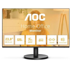 МОНИТОР 23.8" AOC 24B3QA2 Black  (IPS,  1920x1080,  120Hz,  1 ms,  178° / 178°,  300 cd / m,  1500:1,  +HDMI 1.4,  +DisplayPort 1.2,  +MM)