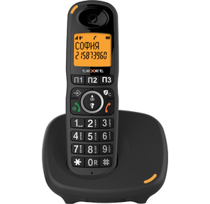 Р / Телефон Dect Texet TX-8905A черный автооветчик АОН