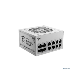 Блок питания MSI MAG A850GL PCIE5 WHITE ,  850W,  80+ Gold,  полностью модульный,  ATX 3.0,  PCIE5,  RTL